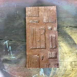 Artist Tile by Stan Bitters for Hans Sumpf Company Wall Or Table Decor